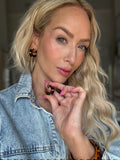 Rivet Hoop Earrings