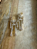 Disco Skeleton Earrings