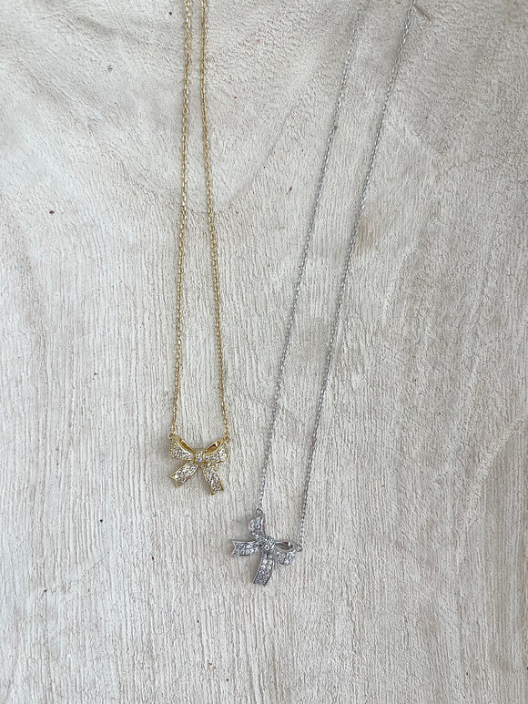 Baby Bow Necklace