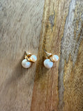 Snowmen pearl Studs