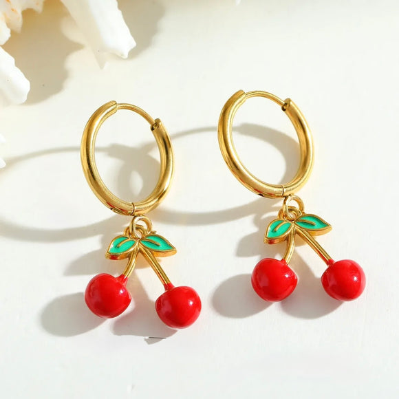 Cherry On Top Earrings