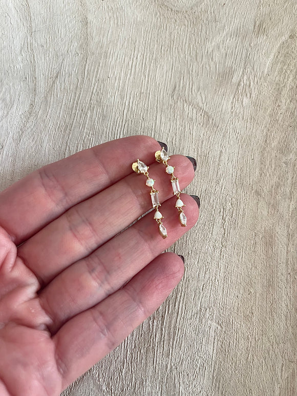 Opal Drip Earrings