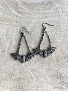 Nocturnal Wing earrings