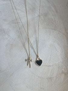 Tied To My Heart Necklace Duo