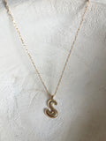 Bubble Letter Necklce