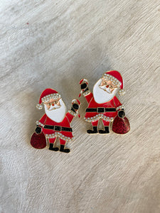 Old St. Nick Statement Earrings