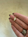 Pavé Cross Necklace