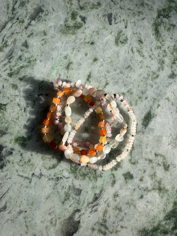 The Golden Hour Bracelet Stack