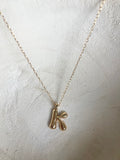 Bubble Letter Necklce