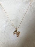 Bubble Letter Necklce