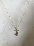 Bubble Letter Necklce