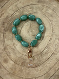 Jade Bloom Phone Wristlet