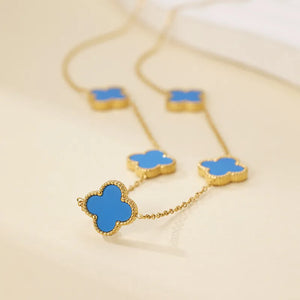 Aqua Motif Necklace