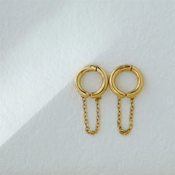 Golden Whisper Ear Cuff