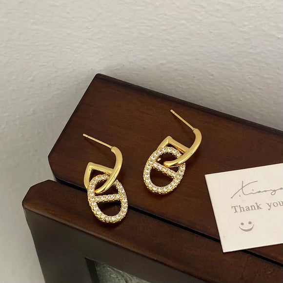 Luxe Link Earrings