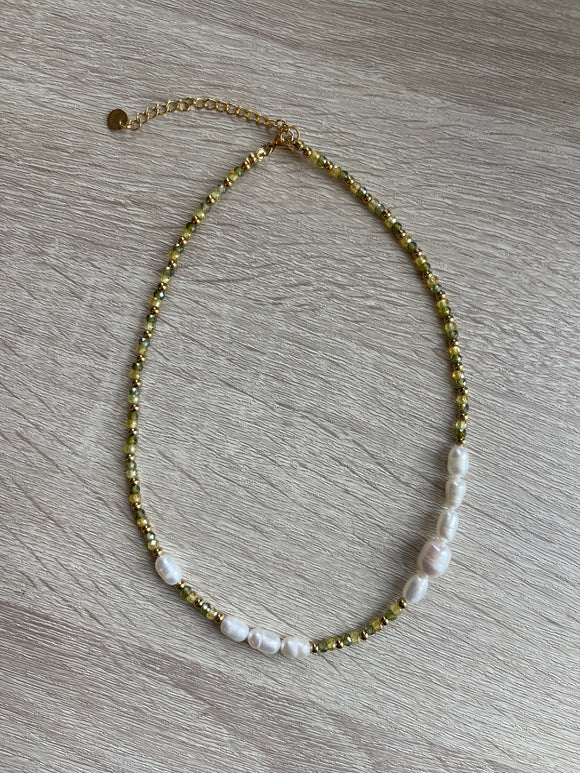 Crystal FreshWater Necklace