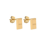 Gold Bar Studs