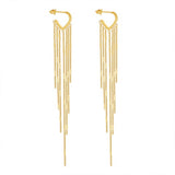 Long Tassel Earrings  by