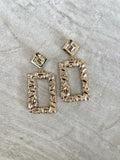 Mirrored Statement Earrings