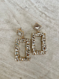 Mirrored Statement Earrings