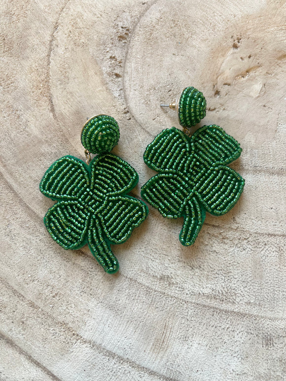 Lucky You Beaded Earrings