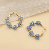 Flower Power Hoops